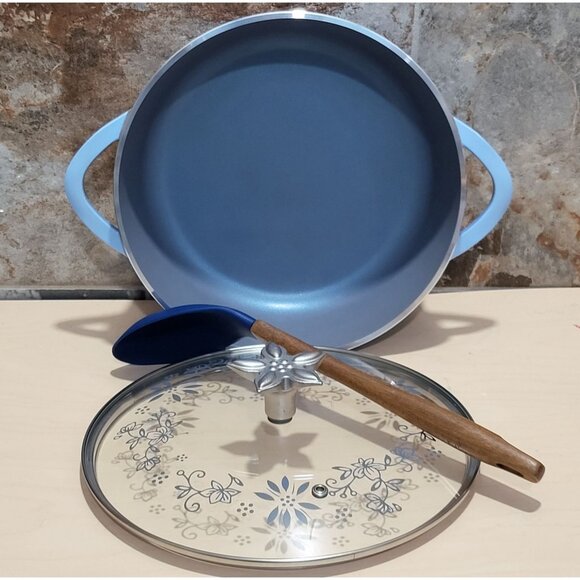 Temptations by Tora Brasier Lid Non Stick Aluminum Serving Spoon - Picture 7 of 12